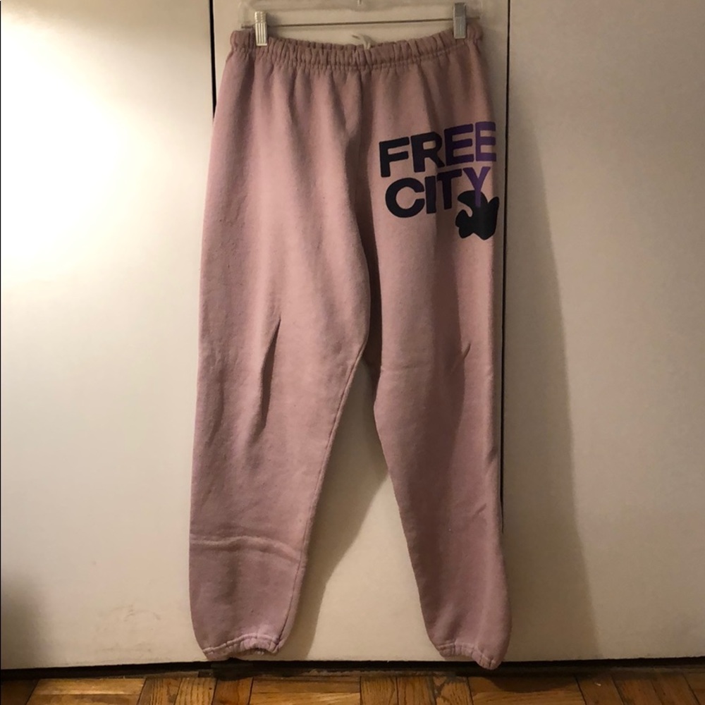 free city lavender sweatpants